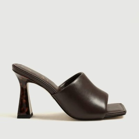 Sam Edelman Shoes - ‼️ Sam Edelman Carmen Mule Heel Sandal (Chocolate Leather) ‼️